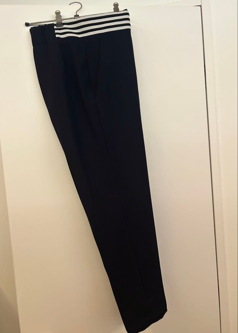 Borders at Balcony テーパードパンツ ネイビー 36 - メルカリ