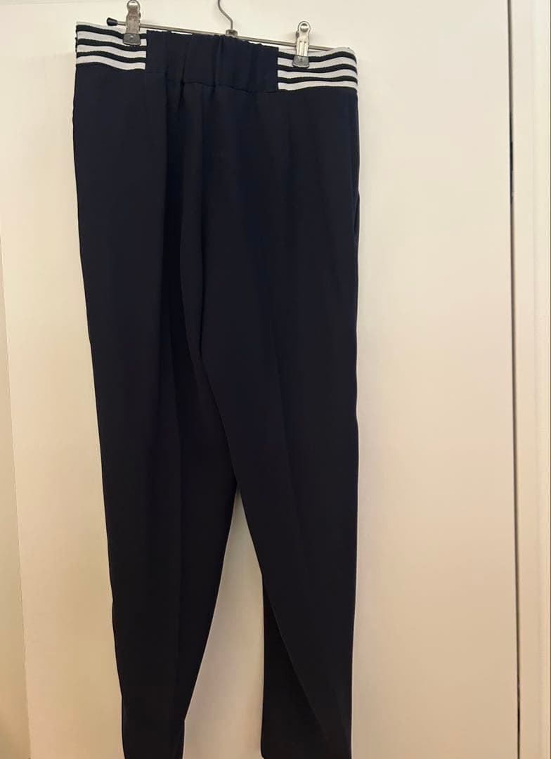 Borders at Balcony テーパードパンツ ネイビー 36 - メルカリ