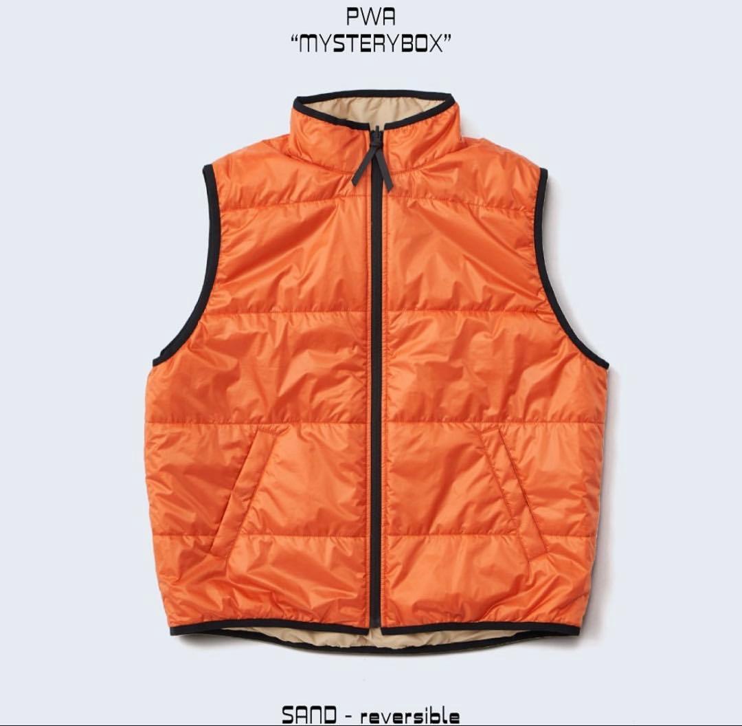 pwa MYSTERY BOX - SAND リバーシブルベスト - メルカリ