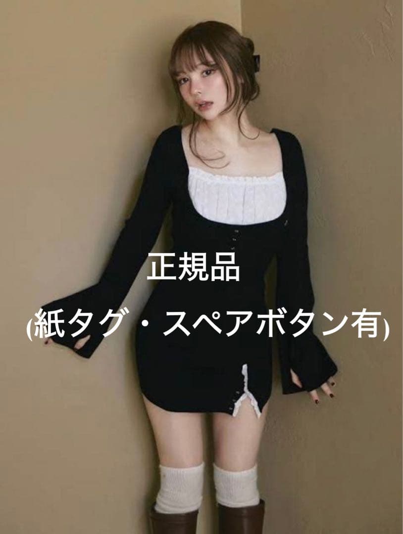 andmary poppy lace mini dress 正規品 - メルカリ