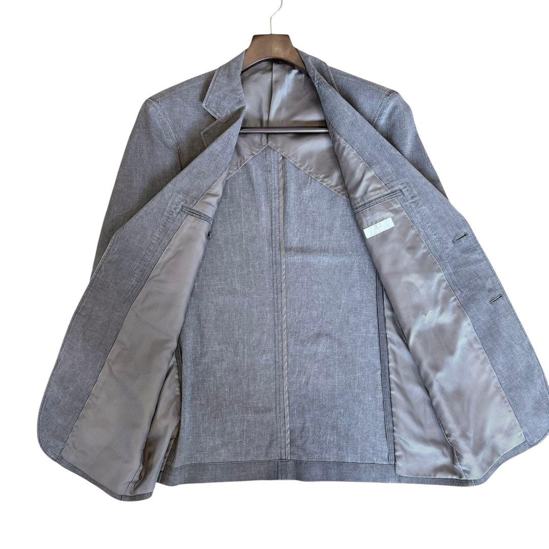 YUKI TORII HOMME グレー テーラードジャケット メンズ ビジネス