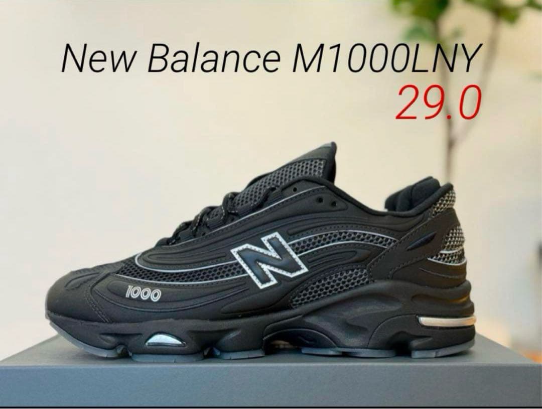 残りわずか！定価以下！New Balance M1000LNY 29㎝ New Balance M1000LNY BLACK（ニューバランス M1000LNY-ブラック