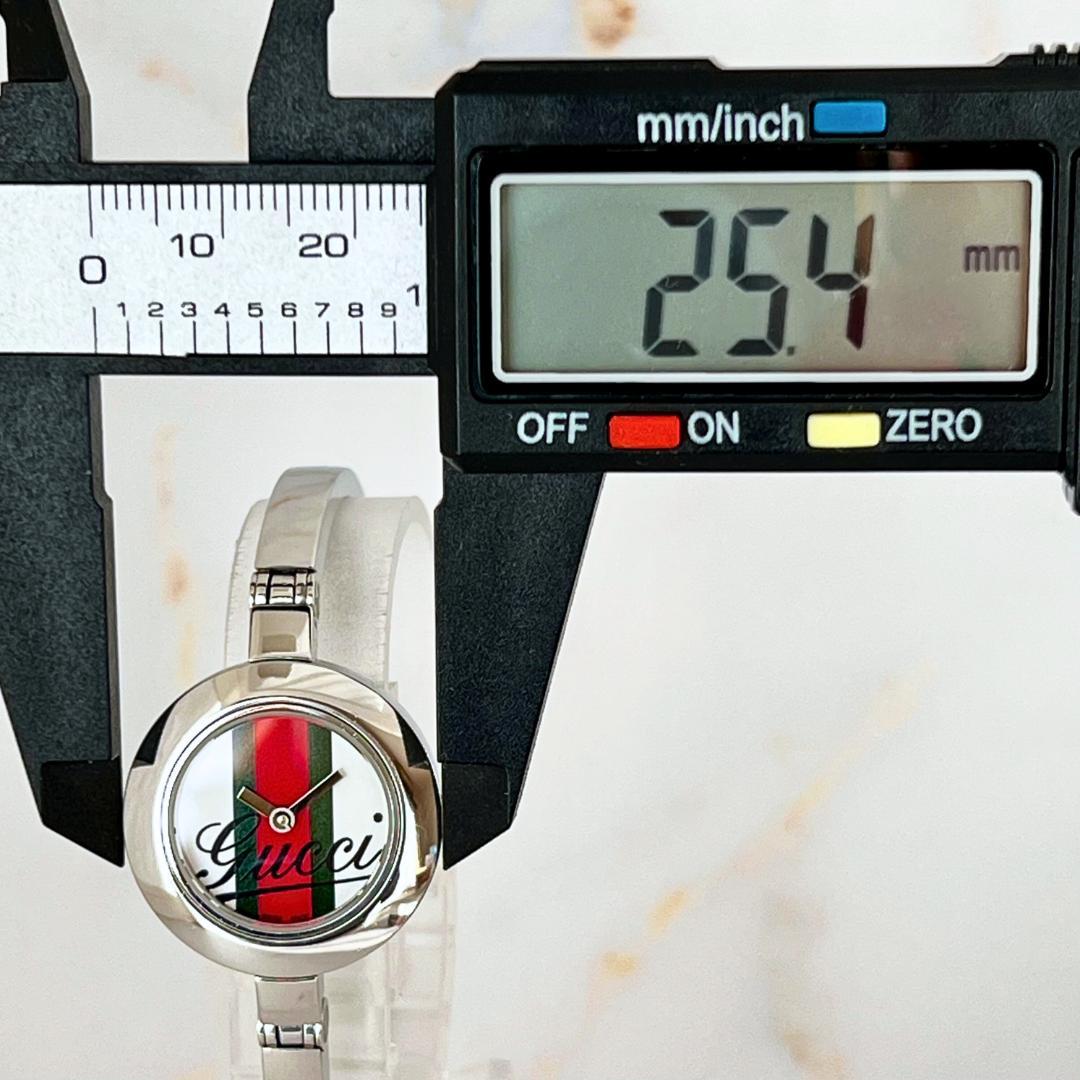 美貴様専用】稼働品・希少GUCCI 105 シェリーライン バングル 腕時計