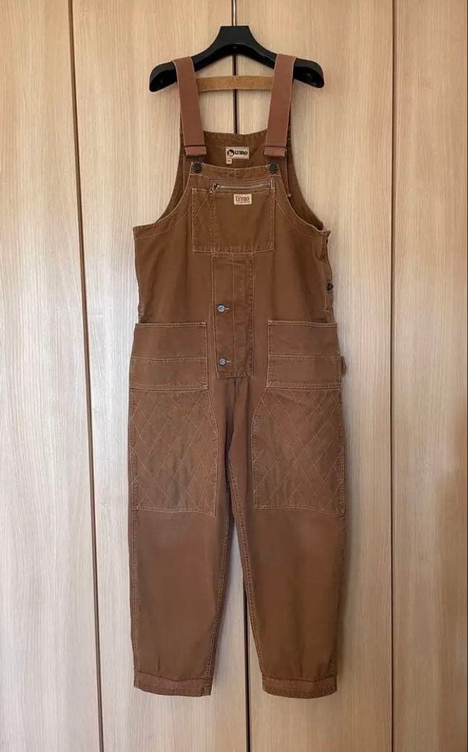 お*ん様 Nigel Cabourn CARPENTER DUNGAREE 茶 - メルカリ
