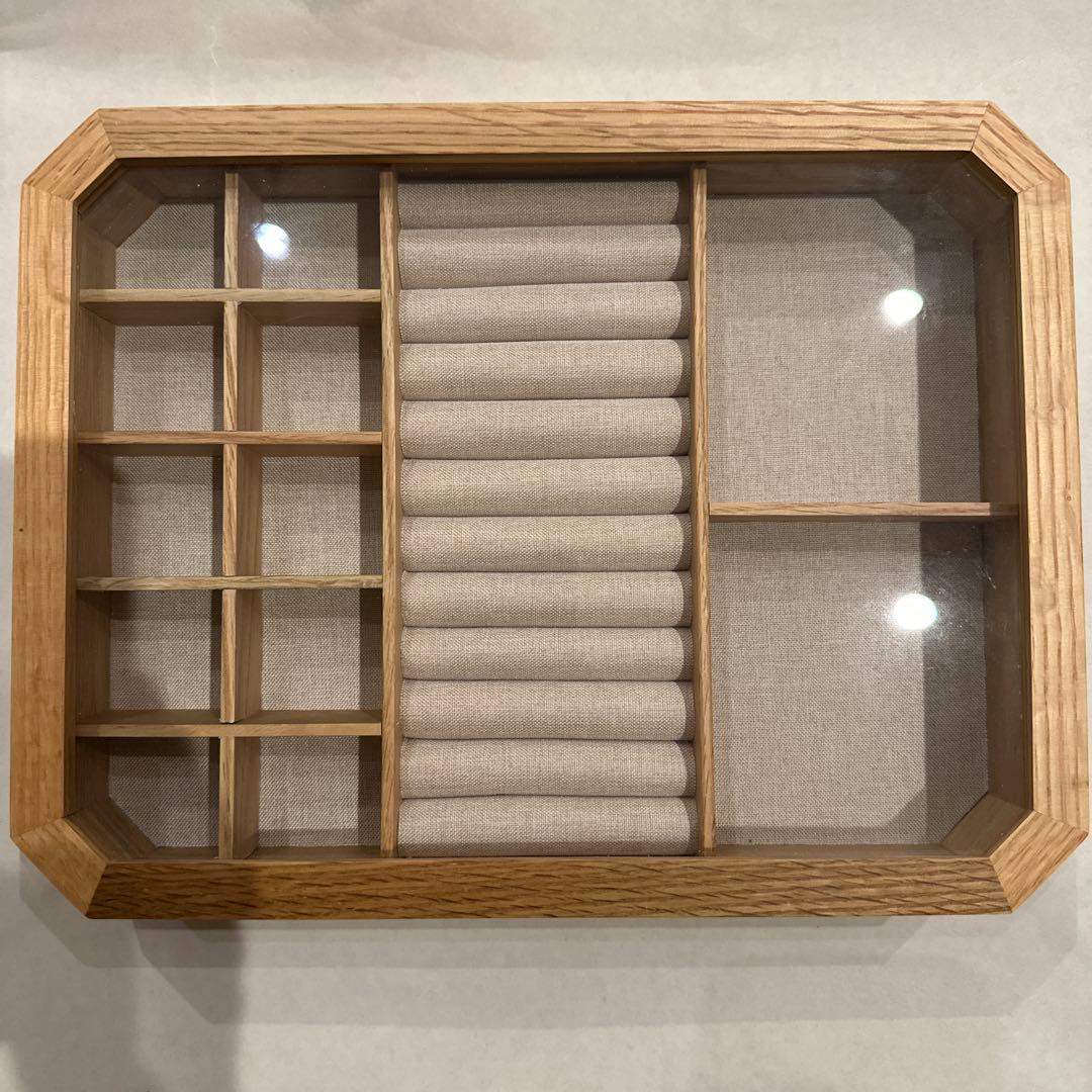 ZARA  ザラホーム　ウッドジュエリーボックス　アクセサリーケース ZARA HOME】ウッド ジュエリーボックス (ZARA HOME/小物入れ(トレイ