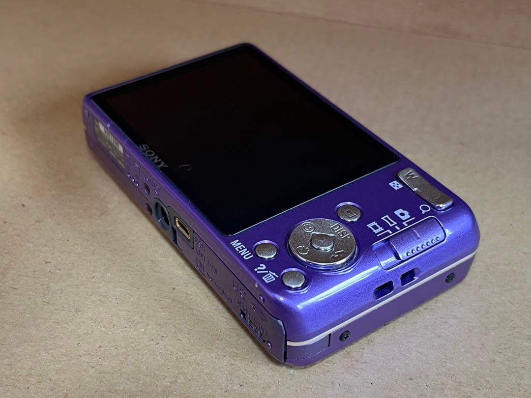 SONY ソニー サイバーショット DSC-W630 デジカメ パープル 紫 - メルカリ