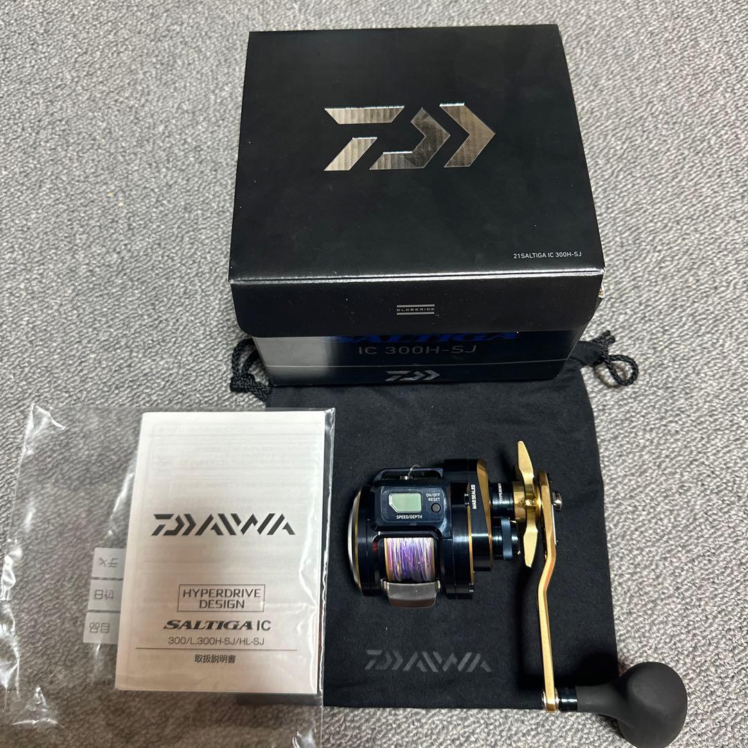 21 SALTIGA IC 300H-SJ 右ハンドル DAIWA ダイワ 21 ソルティガIC 300H-SJ(右ハンドル) : フィッシング いちだ