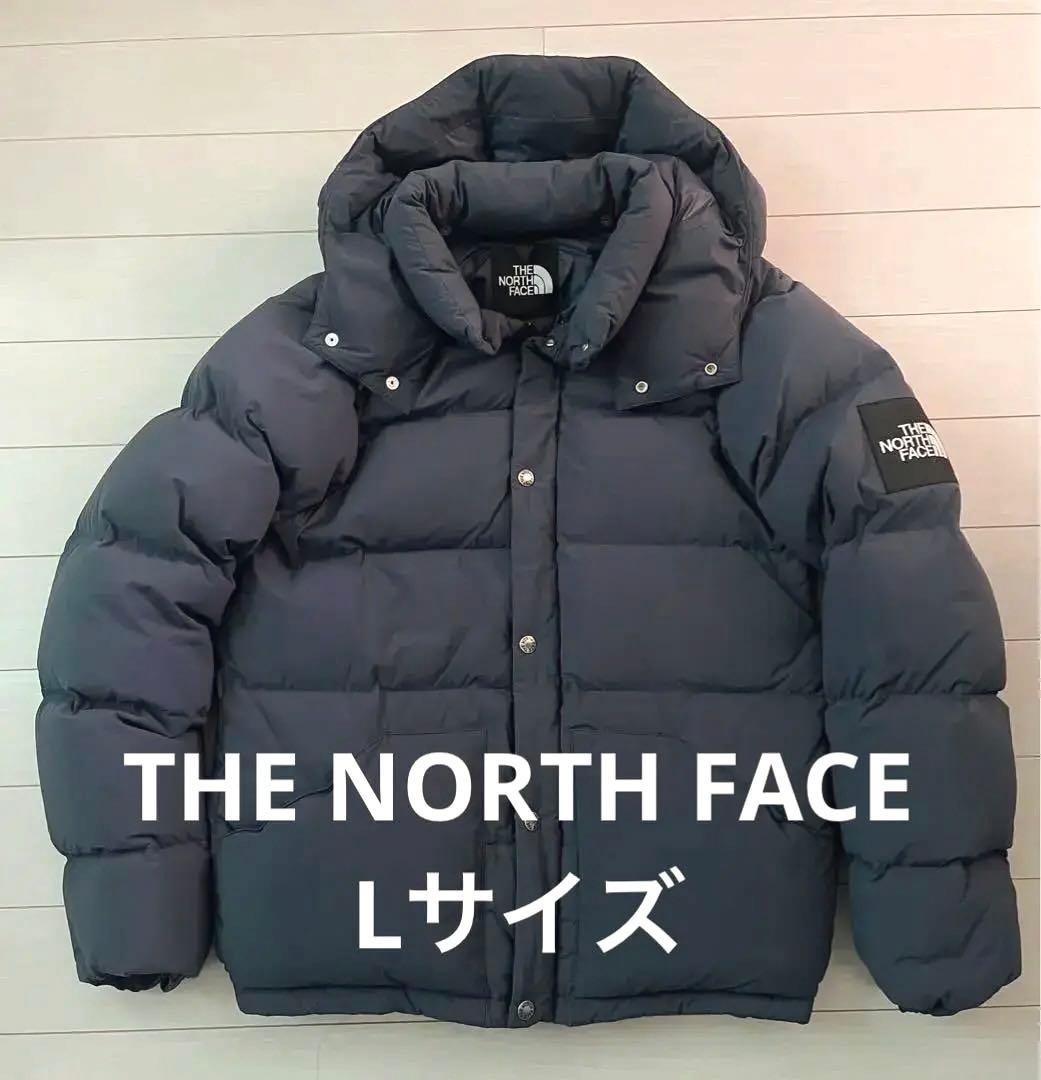 THE NORTH FACE ネイビーグレー ダウンジャケット☆Lサイズ - メルカリ