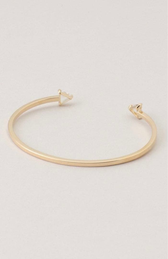 Laaina/ラアイナ】TRIANGLE TOPAZ CUFF 新品 - メルカリ