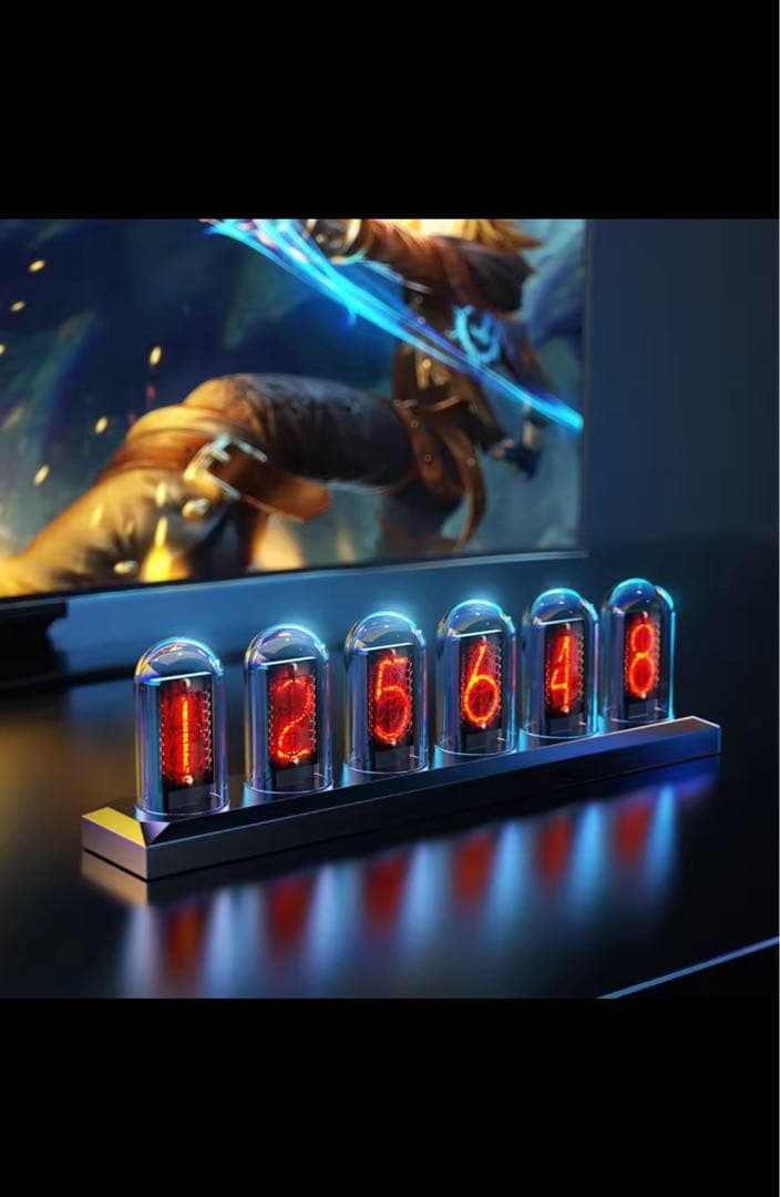 ニキシー管 時計 IPSTUBE H401 未開封 新品 - メルカリ