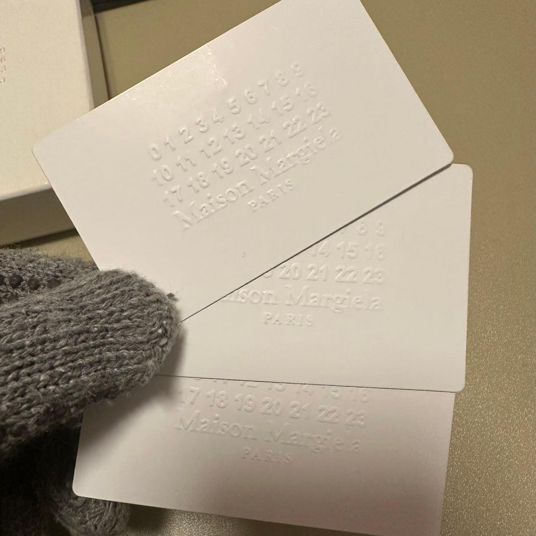 美品】メゾンマルジェラ 財布 ブラック メンズ 箱付き S56UI0150