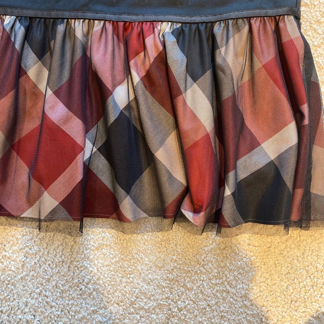 ブルーレーベルクレストブリッジ コンパクトクリアーポンチワンピース