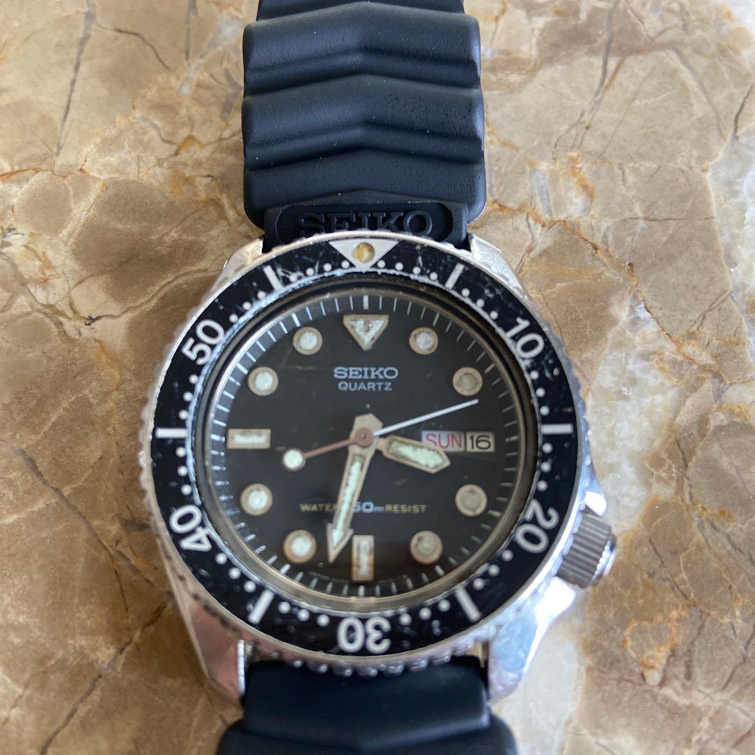 セイコーダイバー6458-6000 稼働品です。古いものですのでご理解のある方