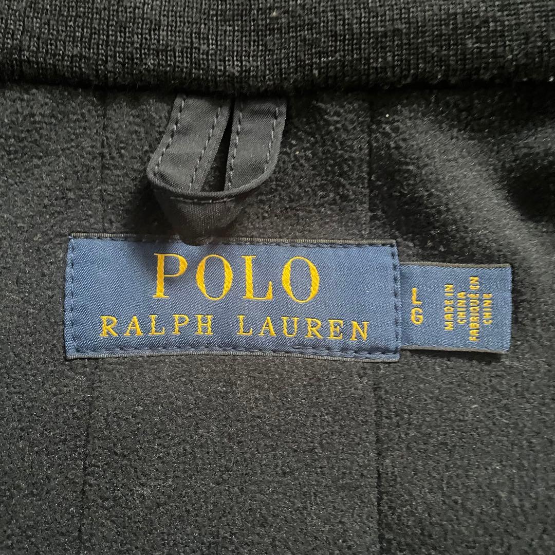 美品☆ポロラルフローレン☆中綿ブルゾン☆赤ポニー☆フード収納☆