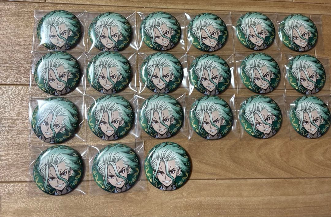 dr.stone theキャラ ブラックスーツ 缶バッジ 21個 石神千空 A dr.stone theキャラ ブラックスーツ 缶バッジ 21個 石神千空 A - メルカリ