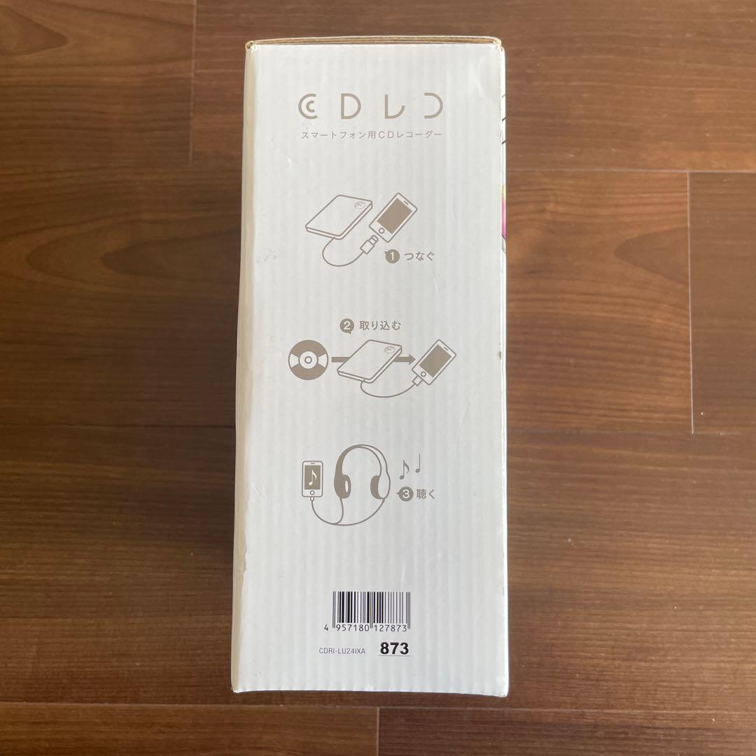 I-Oデータ スマートフォン用CDレコーダー CDRI-LU24IXA - メルカリ