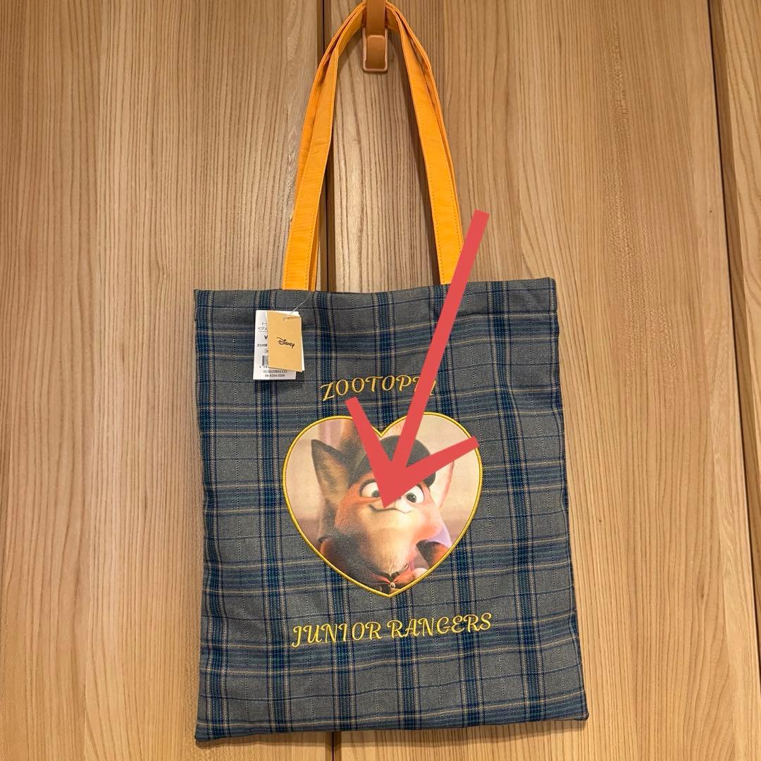 F*様 ズートピア ニック 幼少期 キディランド トートバッグ - メルカリ