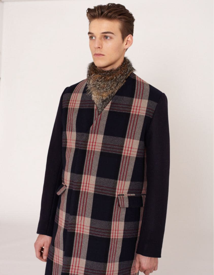 MARNI 2012aw チェスターコートノーカラーダブルマルニ MARNI