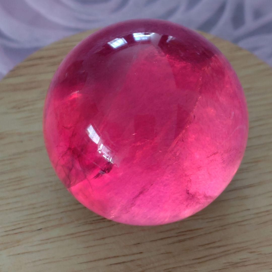 天然石✨ドラキュラフローライト✨暖色系のライトで赤くなる子 - メルカリ