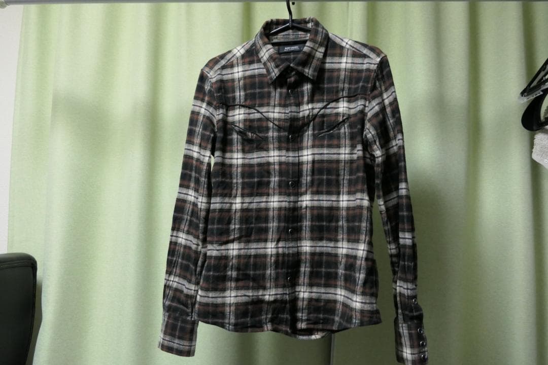 美品 ルードギャラリー チェック シャツ RUDE GALLERY - メルカリ