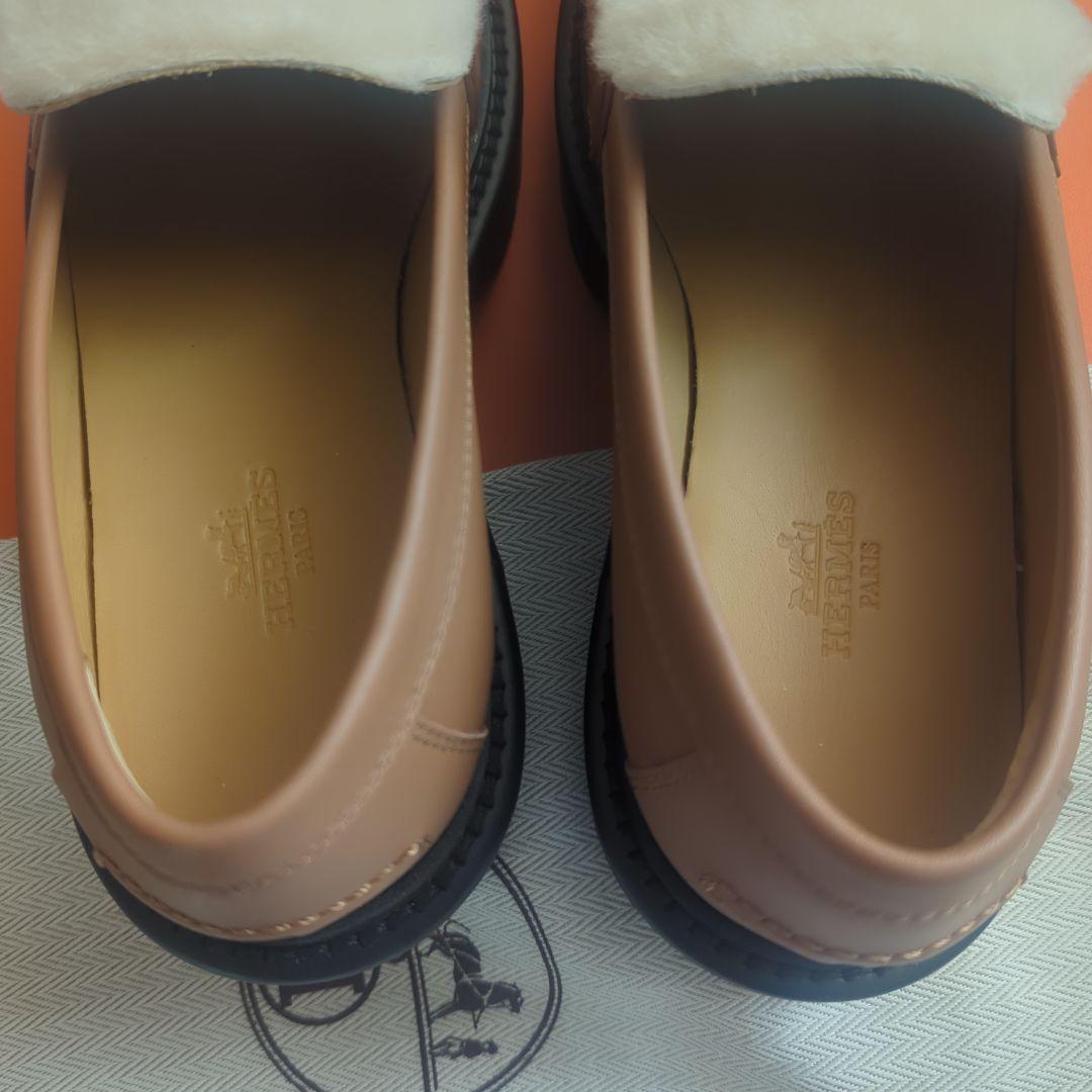 25日まで！新品【HERMES】 エルメス モカシン《アイコン》