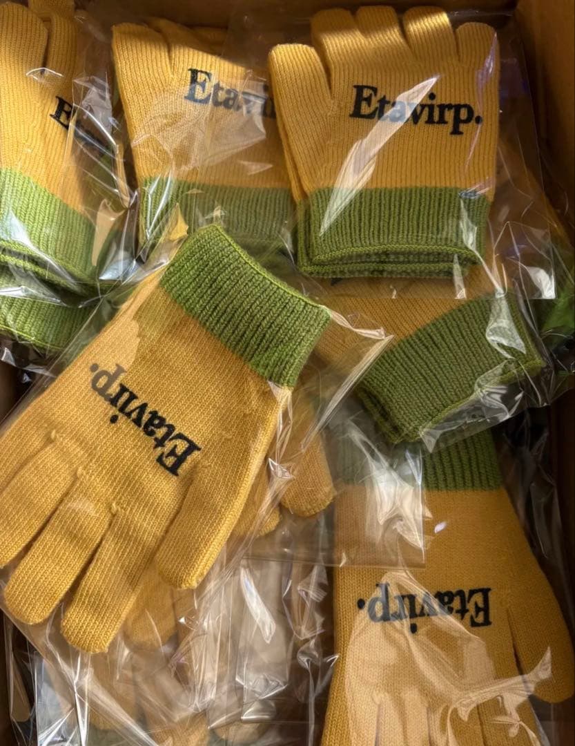 Etavirp Non-Slip Logo Merino Wool Gloves