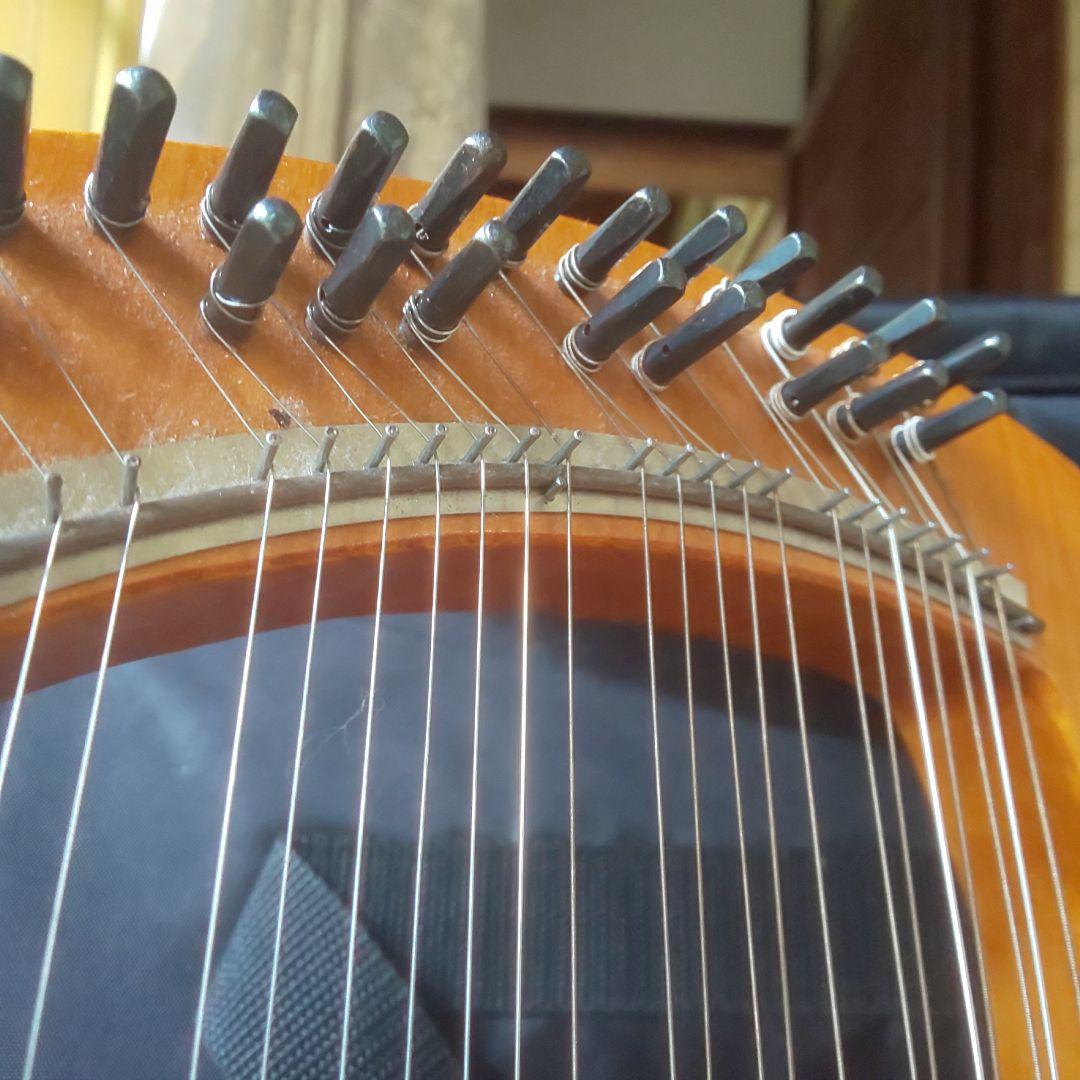 リラ工房 ライアー 25弦 竪琴 ハープ ライヤー - メルカリ