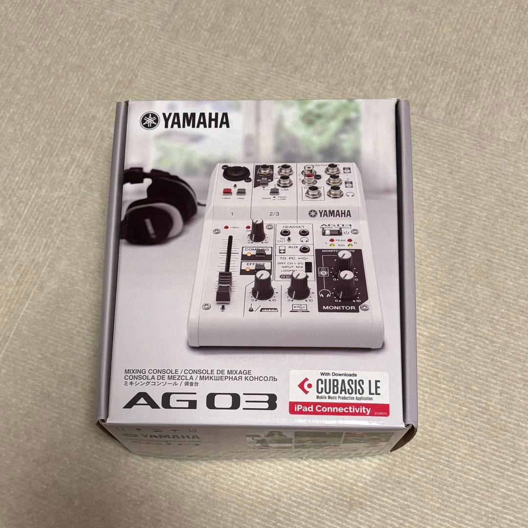 【YAMAHA】 AG03 Yamaha AG03 MKII Mixer & Audio Interface | FrontEndAudio.com