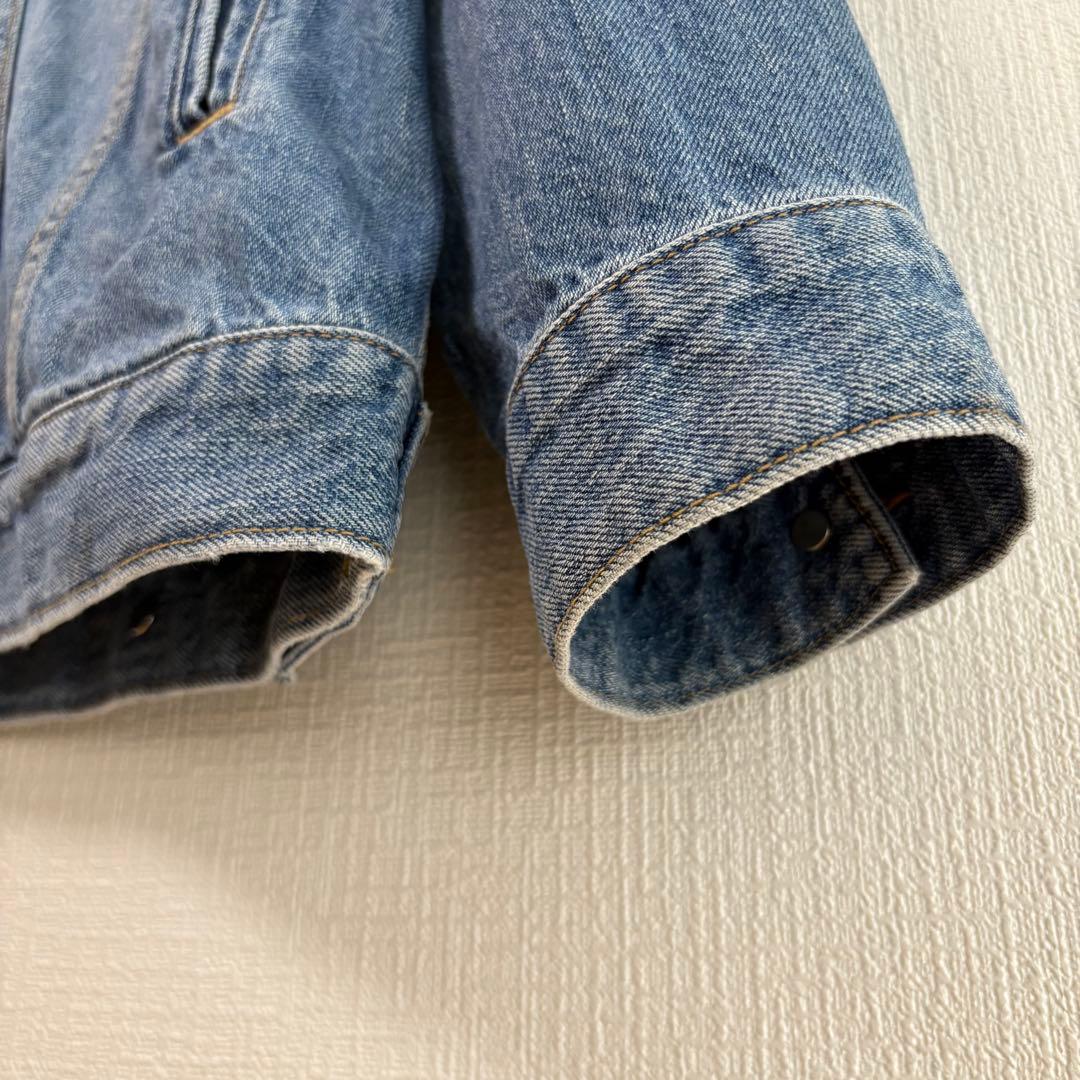 MACPHEE マカフィー ナチュラルスラブデニム オーバーサイズド