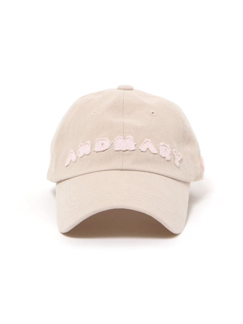 andmary Mary logo cap beige