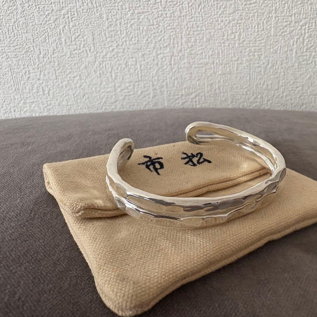 市松 シルバーバングル ダブルスタイル - メルカリ