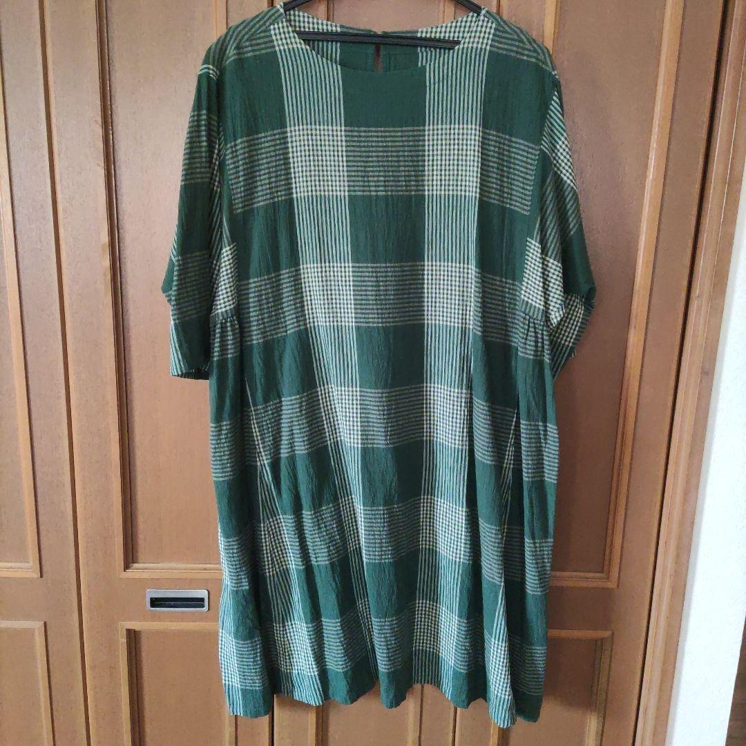 群言堂根ねチェック柄チュニックお値下げしました 群言堂根ねチェックのチュニックお値下げしました 【公式通販】