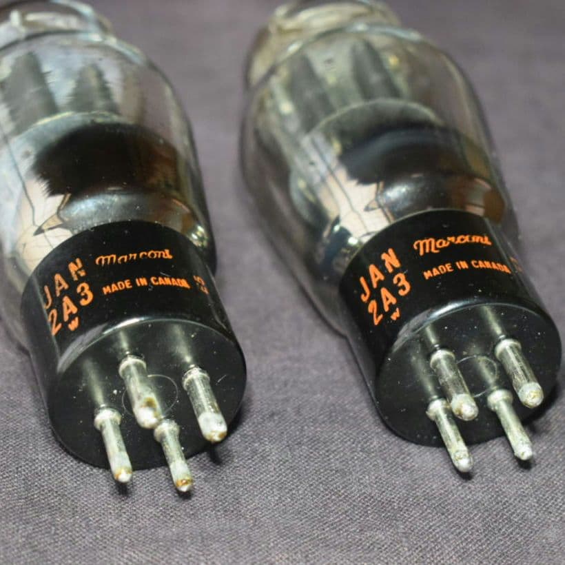 2A3 Canadian Marconi社製 真空管 2本 - メルカリ