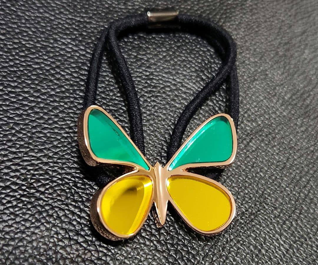 コレットマルーフ/colettemalouf】バタフライポニー/イエロー/黄色