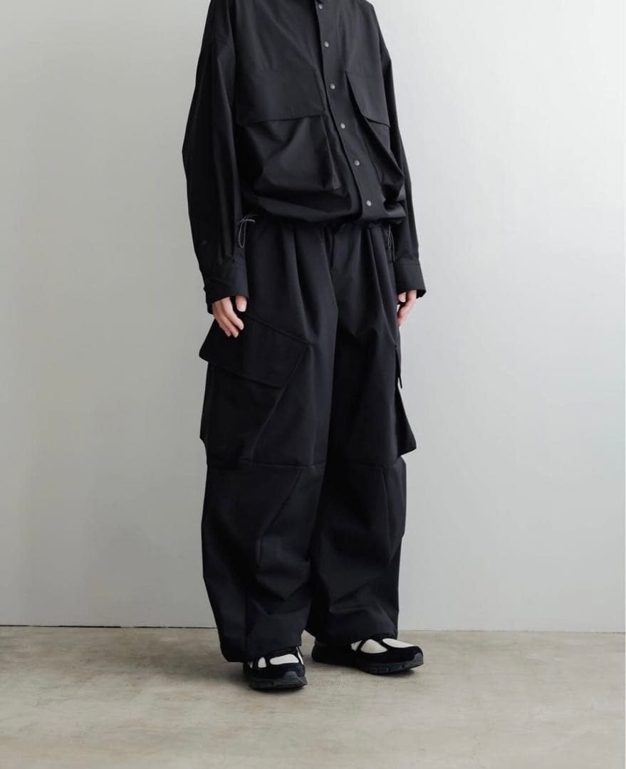 新品 clesste SOFT SHELL WIDE CAGO PANTS - メルカリ