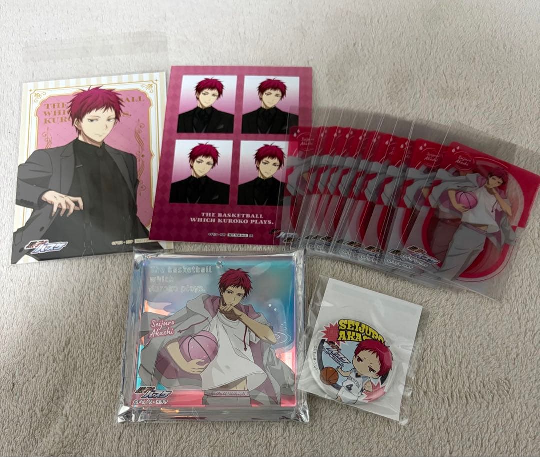 JFショウワノート　ブロッキー　赤司征十郎 ショウワノート 黒子のバスケ オイルインアクリル G 赤司 征十郎柄