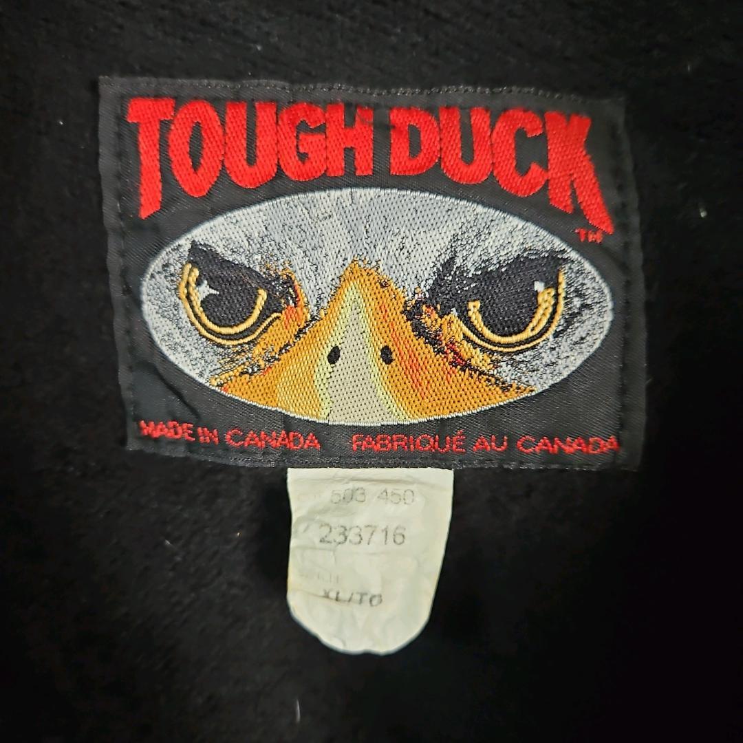 TOUGH DUCK】カナダ製 タフダック ダックジャケット 企業刺繍 XL