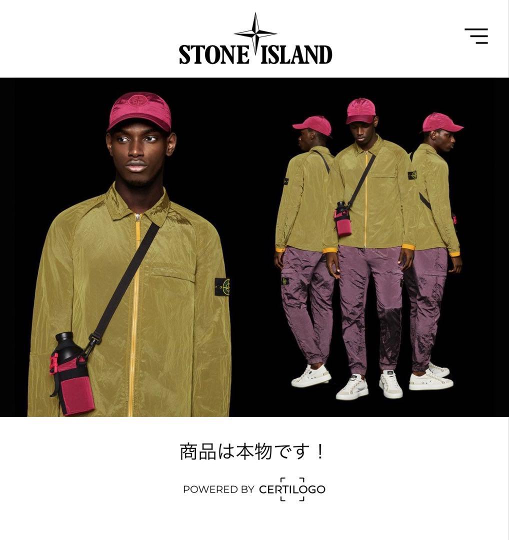 美品☆STONE ISLAND ブラック ストレートパンツW28 - メルカリ