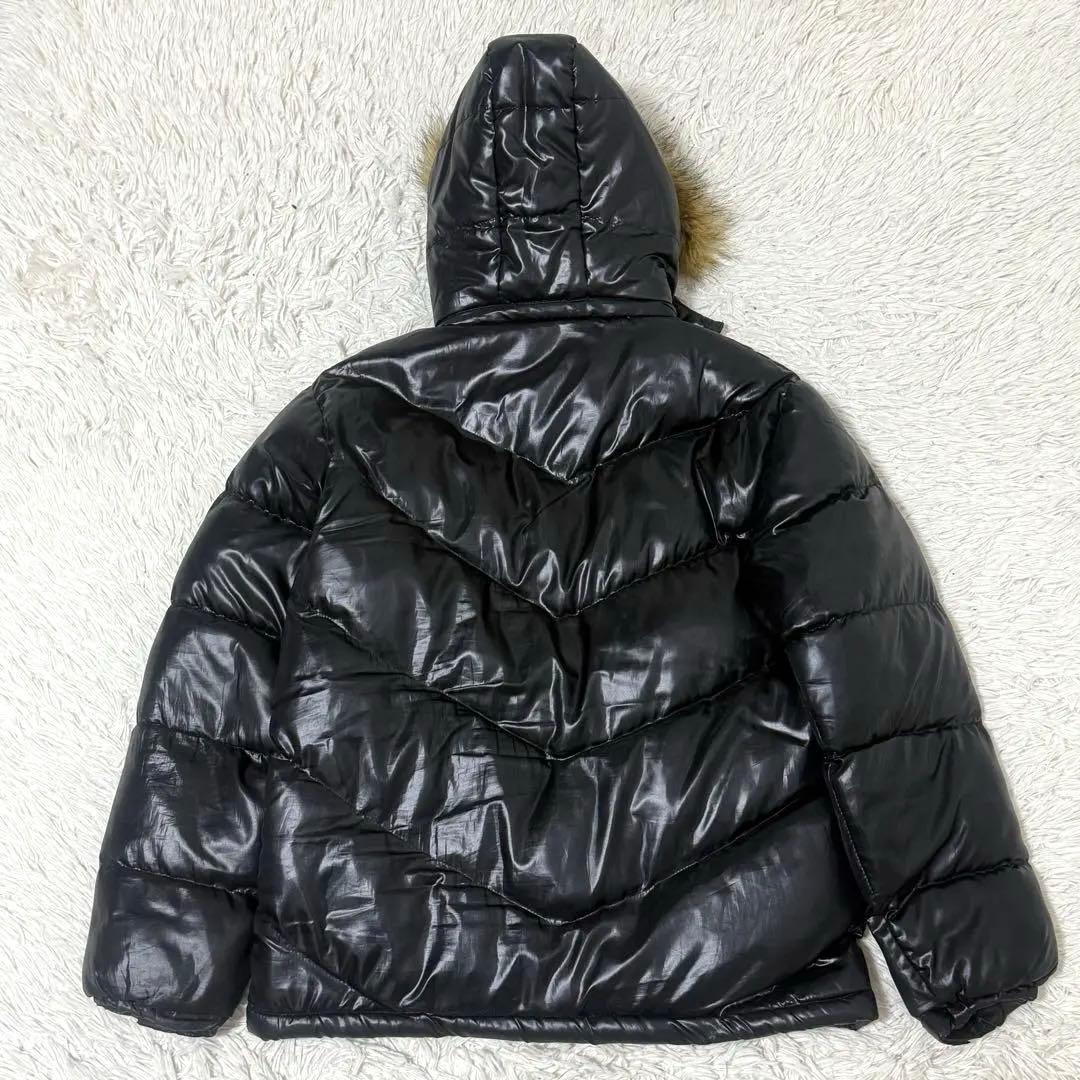 00s Y2K MODIFIED 光沢ジャケット ファー 3WAYブラック LL - メルカリ