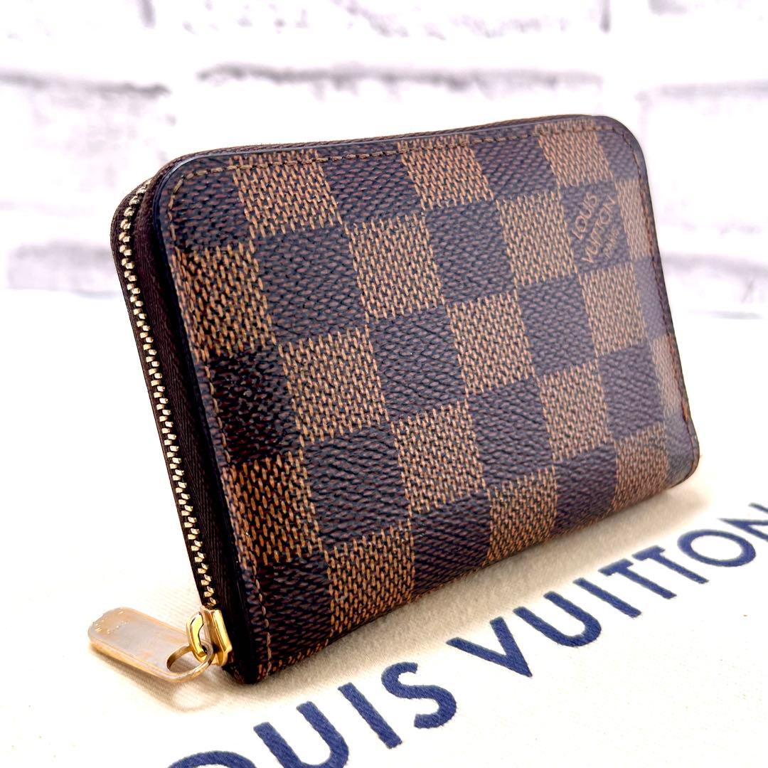 ルイヴィトン ダミエ ジッピーパース N63070 ラウンドジップ ルイ ヴィトン Louis Vuitton LOUIS VUITTON ルイヴィトン LOUIS