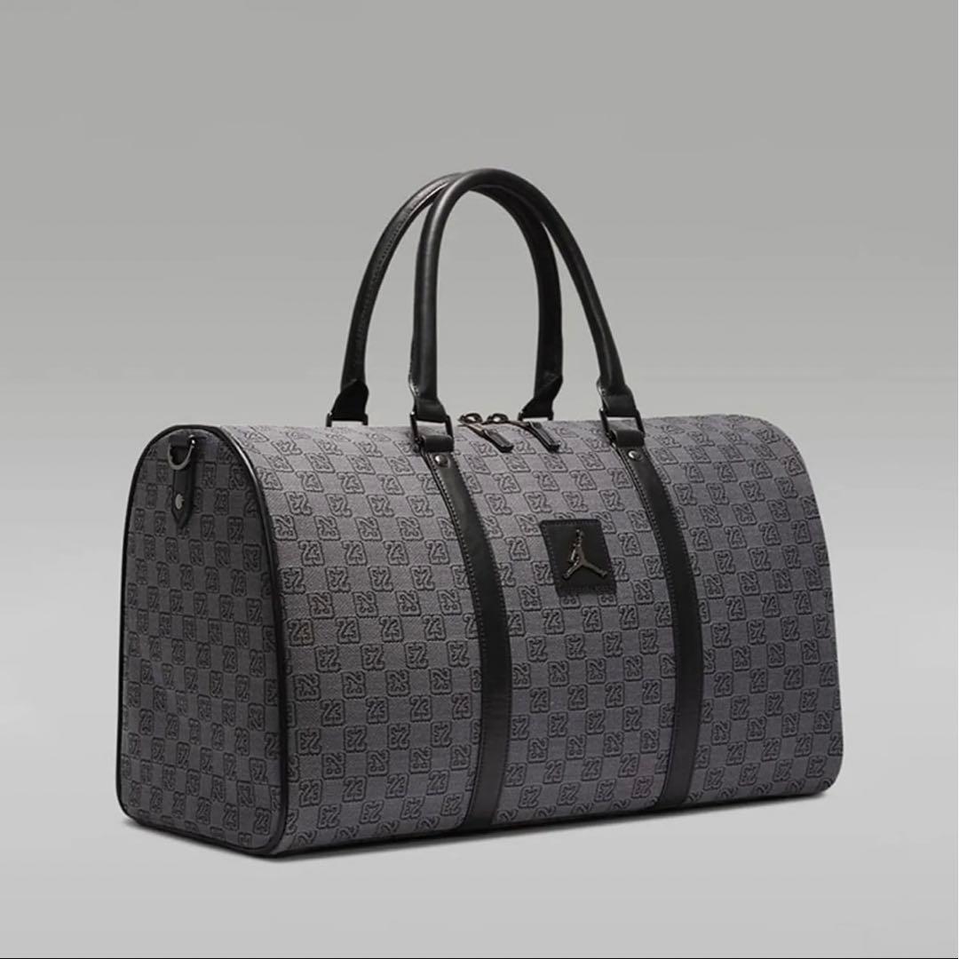 NIKE Jordan ボストンバッグ スモーキーグレー - メルカリ