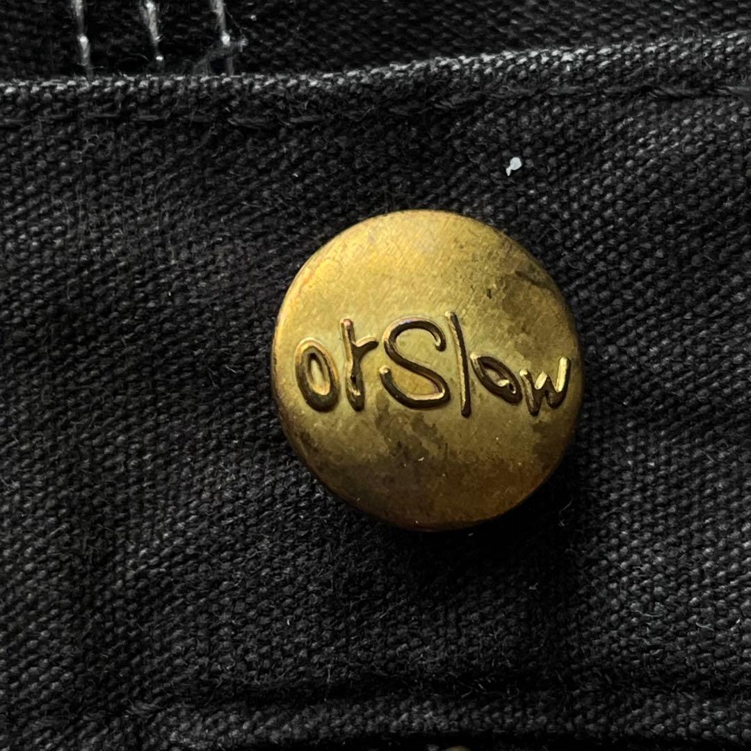 orslow オアスロウ ダックパンツ ダブルニー サイズ3 ブラック 日本製