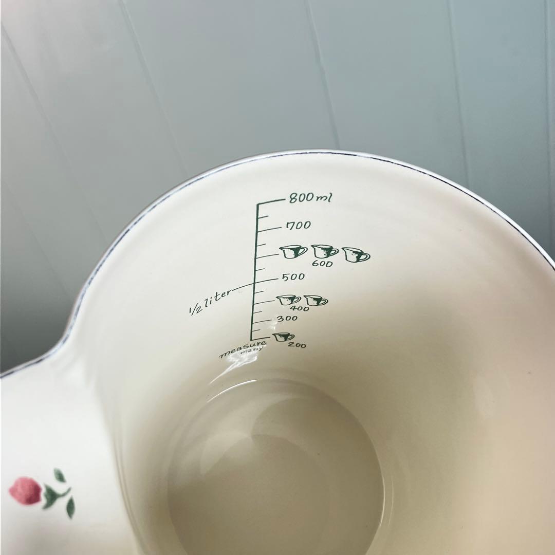 希少✨】マニーローズ 計量カップ2個&計量スプーン セット♪ ホーロー製