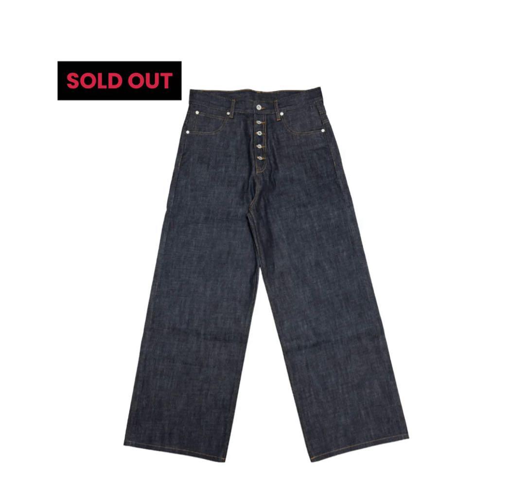 9/S PROJECT BUTTON FLY DENIM - INDIGO - メルカリ