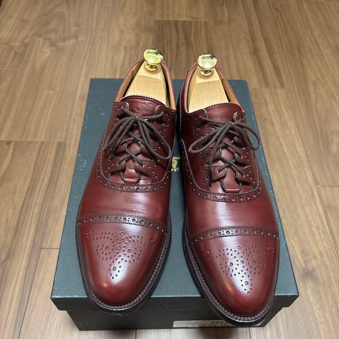 【美品】スコッチグレイン GINZA edition 25.5cm ボルドー