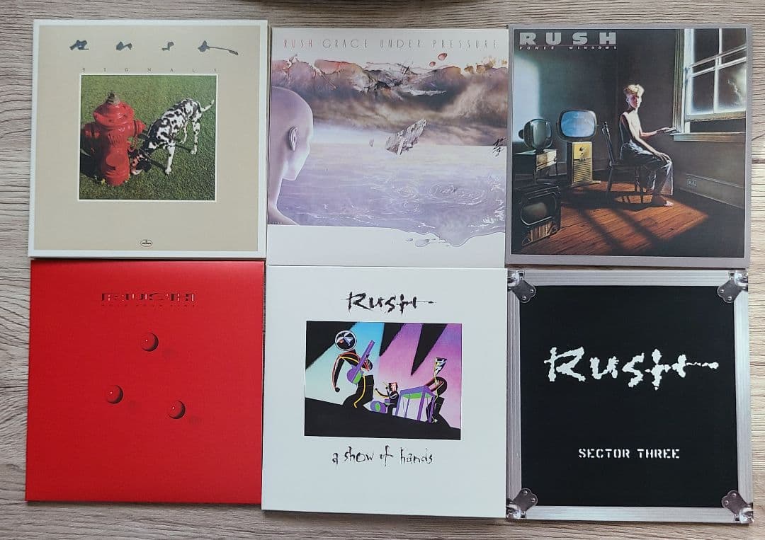 RUSH /ラッシュ スタジオアルバム15タイトル紙ジャケBOXセット(輸入盤
