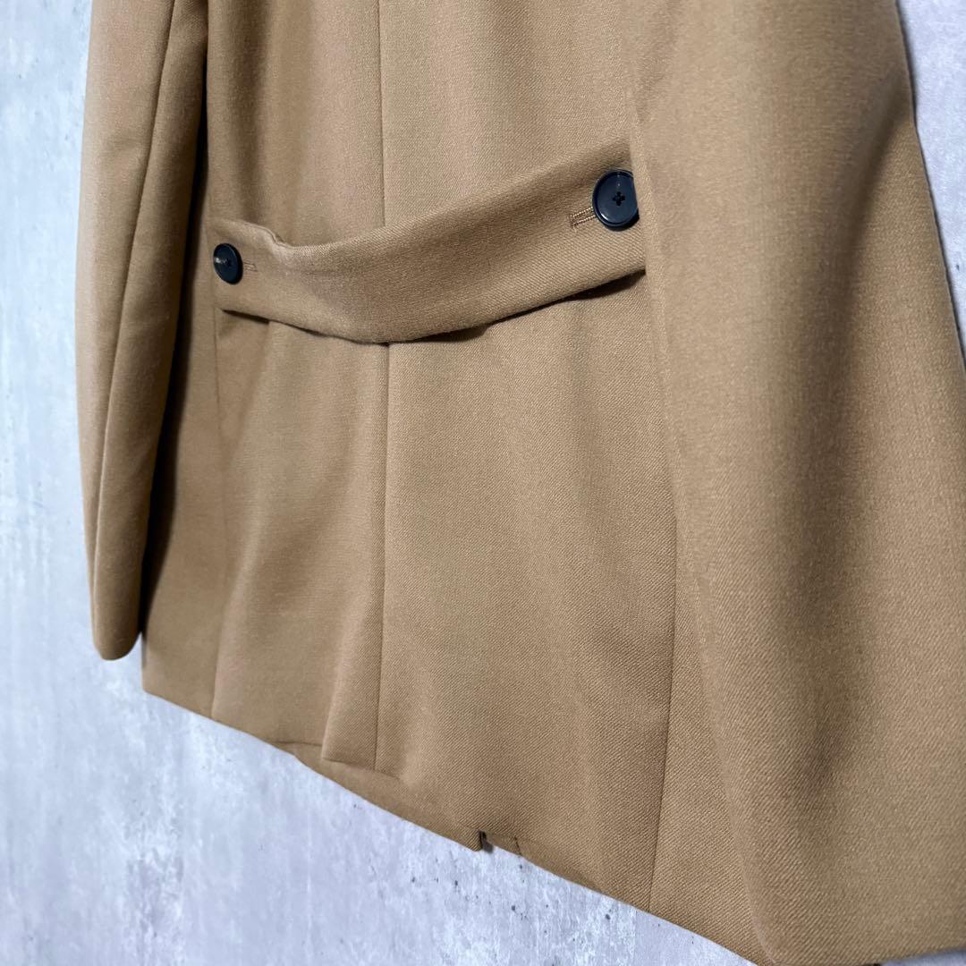 美品✨PS ポールスミス ダブルブレスト ウールPコート キャメル 42