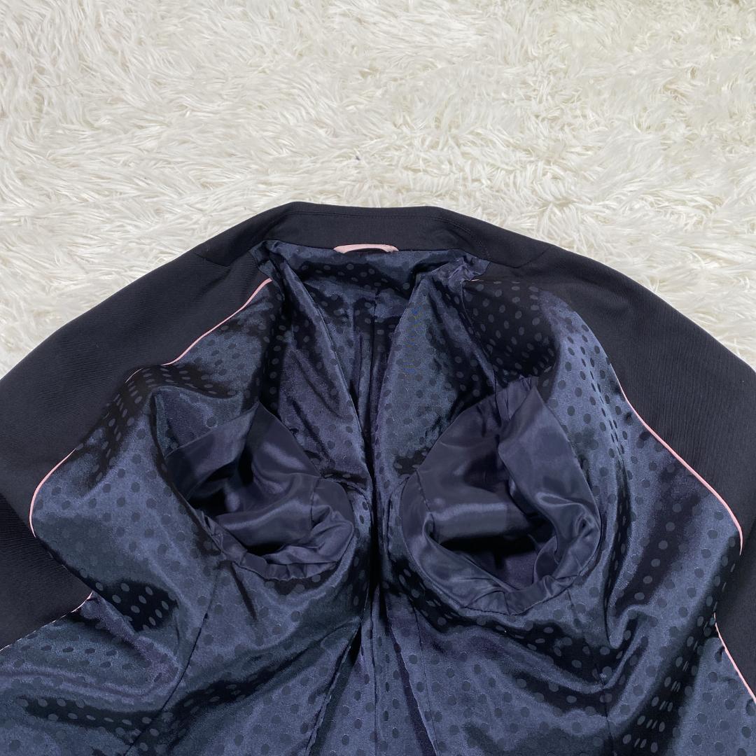 美品 エヌライン バイ ノゾミ 大きいサイズ パンツ スーツ ストレッチ