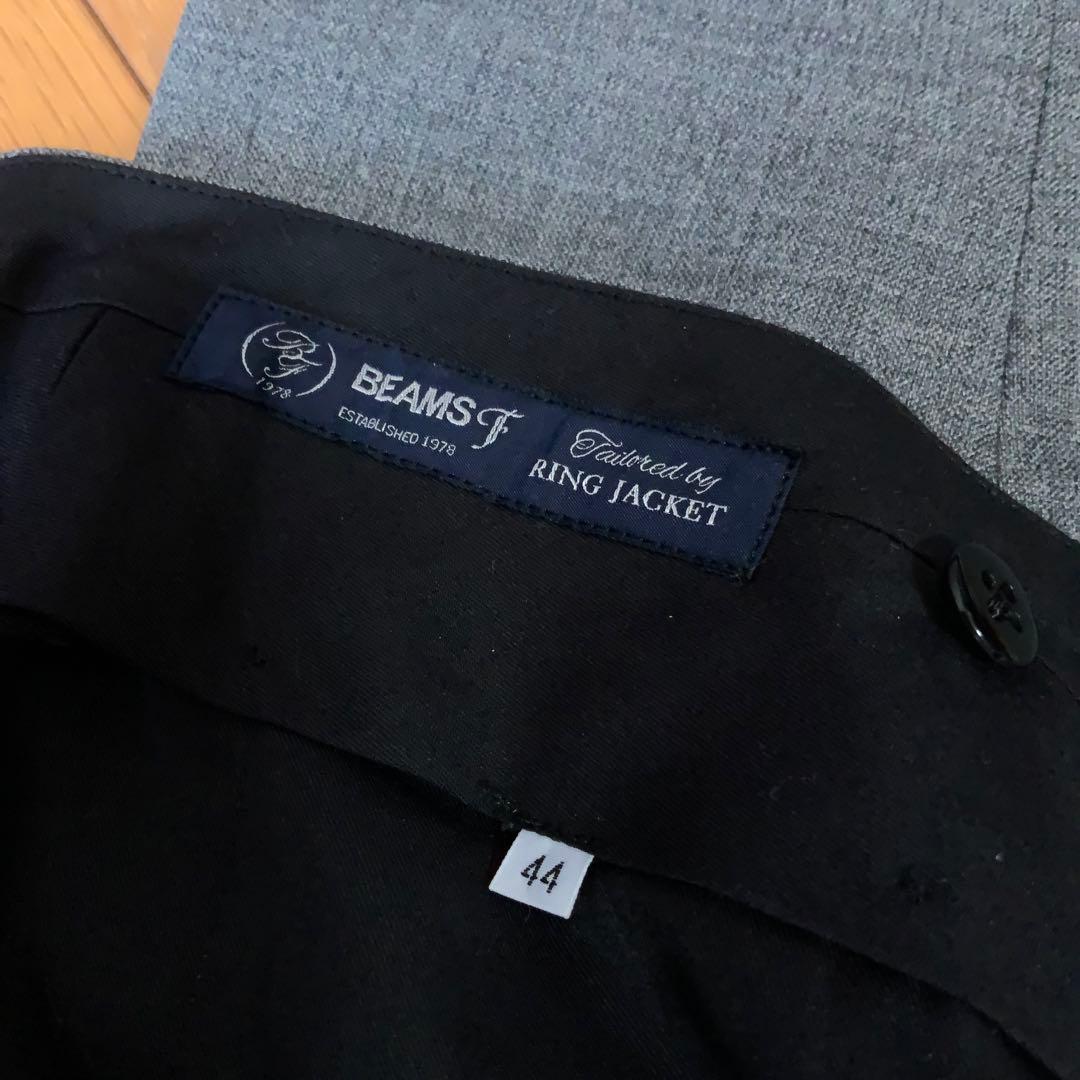 BEAMS FビームスF RING JACKET製スラックス44カノニコ グレー - メルカリ