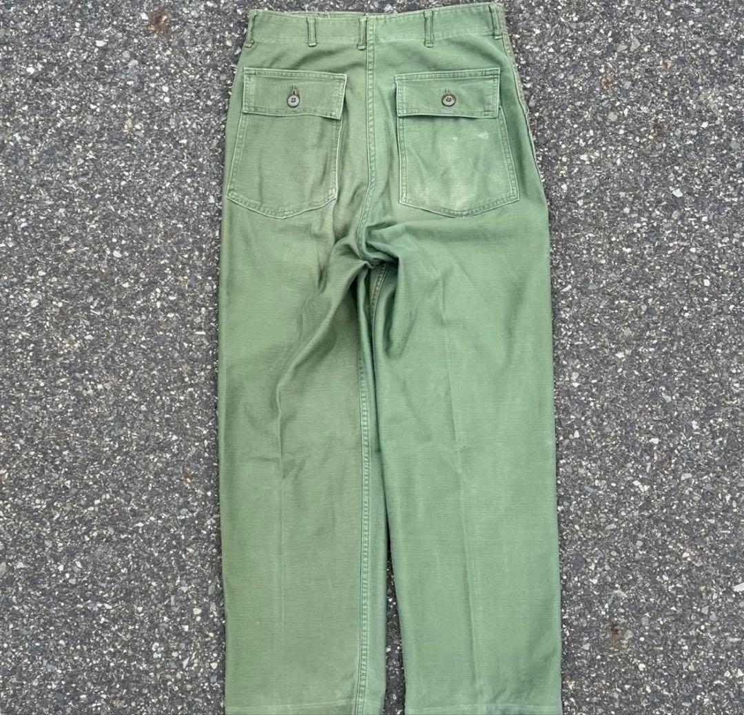 【60's】U.S.ARMY OG-107 baker pants
